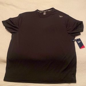 XXL Reebok black heather workout shirt.